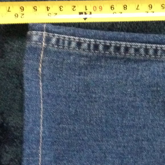 Topman Stretch Skinny Jean Men's 36 x 26 inseam. Button Fly Hemmed Medium wash - Picture 9 of 10